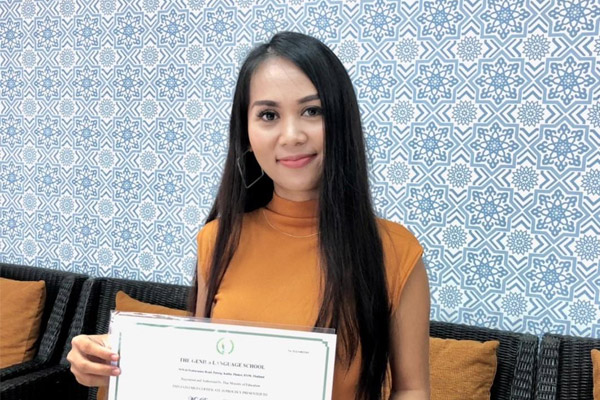 GED student award in genius school phuket